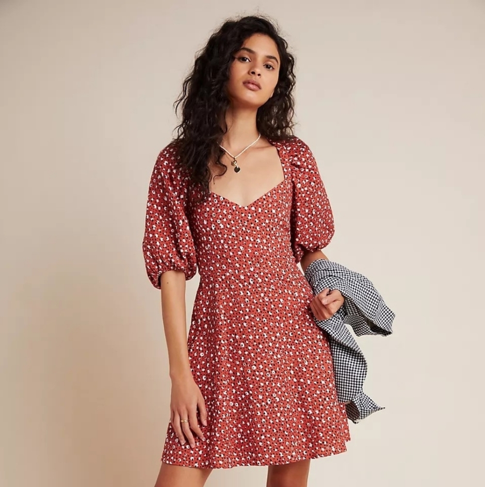 The Odells Ariel Mini Dress In Malmo From Anthropologie Size Xs
